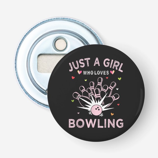 Bara en tjej som älskar bowling flasköppnare (Framsidan)