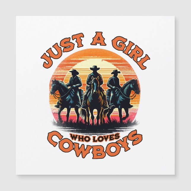 Bara en tjej som älskar cowboys (Framsida)