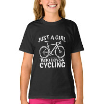 bara en tjej som älskar cykling
