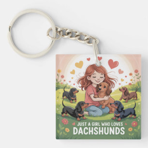 Bara en tjej som älskar dachshundar