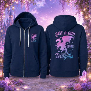 Bara en tjej som älskar drakar - Fantasy-drake T Shirt