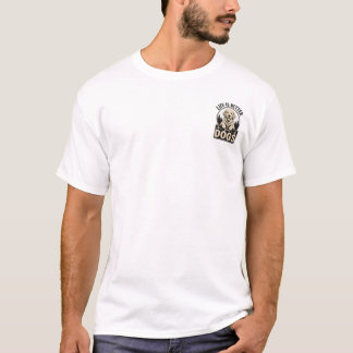 Bara en tjej som älskar Golden Retrievers | Vintag T Shirt