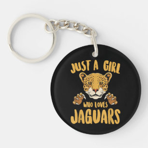 Bara en tjej som älskar Jaguar Roliga Jaguar Kvinn
