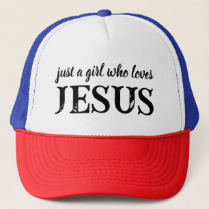 Bara en tjej som älskar Jesus kristen tro Keps