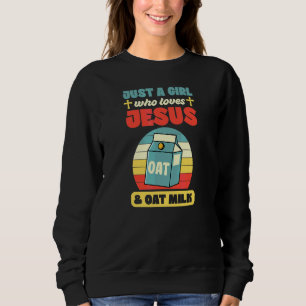 Bara en tjej som älskar Jesus och havremjölk T Shirt