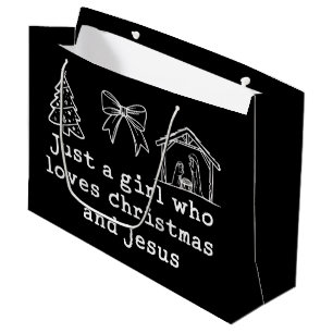 Bara en tjej som älskar jul och Jesus Kristus