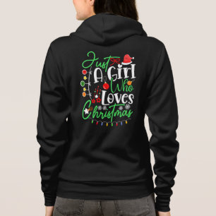 Bara en tjej som älskar jul t shirt