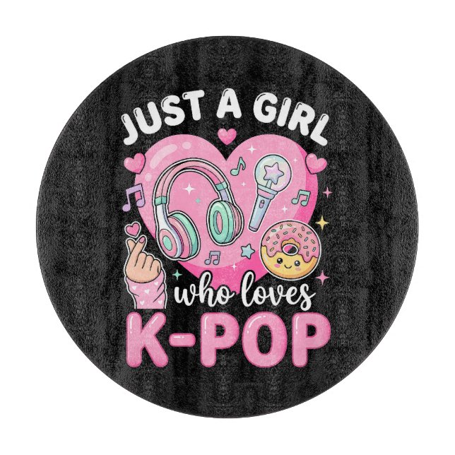 Bara en tjej som älskar K-Pop (Framsidan)