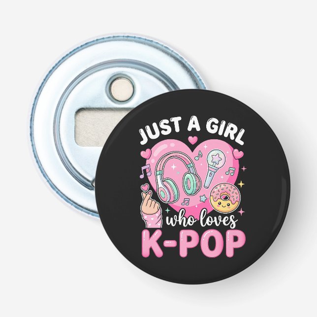 Bara en tjej som älskar K-Pop Flasköppnare (Framsidan)