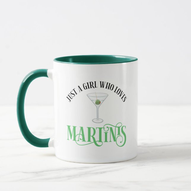 Bara en tjej som älskar Martinis Mugg (Vänster)
