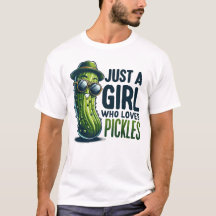 Bara en tjej som älskar pickles Coola Pickle-solgl