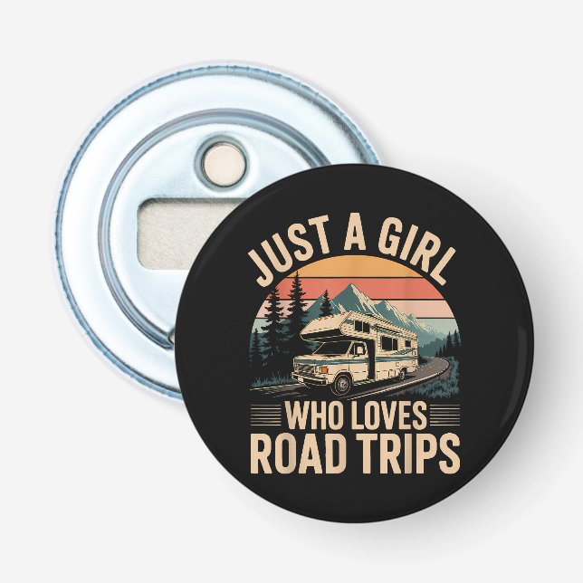 Bara en tjej som älskar roadtrips flasköppnare (Framsidan)