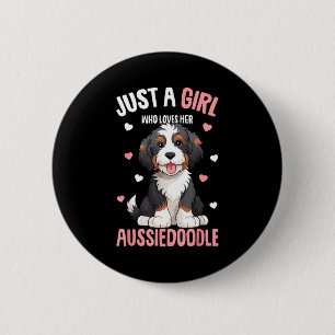 Bara en tjej som älskar sin Aussiedoodle Aussie Do Knapp