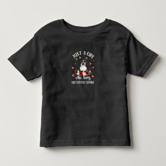 Bara en tjej som älskar sin Boston Terrier hundäls T Shirt