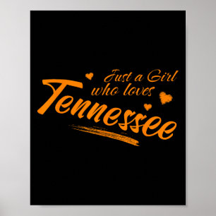 Bara en tjej som älskar Tennessee, Kvinnors söta T Poster
