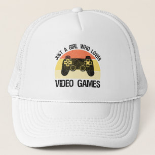 Bara en tjej som älskar tv-spel keps
