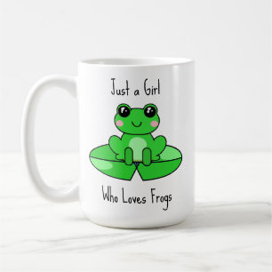 Bara en tjej som älskar vänner kaffemugg