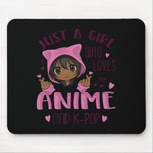 Bara en tjej som kärlek Anime och K-Pop Musmatta