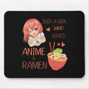 Bara en tjej som kärlek Anime och Ramen Japan Anim Musmatta