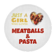 Bara en tjej som kärlek äter bollar och pasta