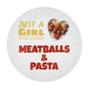 Bara en tjej som kärlek äter bollar och pasta