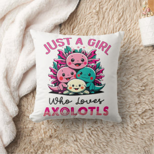 Bara en tjej som kärlek Axolotls Kudde