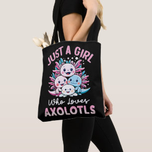 Bara en tjej som kärlek Axolotls Tygkasse