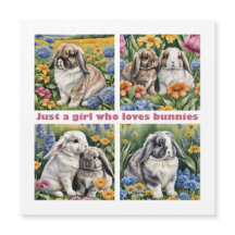 Bara en tjej som kärlek bunnies
