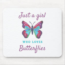 Bara en tjej som kärlek Butterflies Musmatta