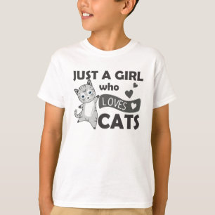 Bara en tjej som kärlek Cats Sweet Cat T Shirt