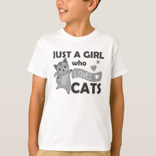 Bara en tjej som kärlek Cats Sweet Cat T Shirt