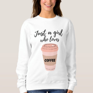Bara en tjej som kärlek Coffee T Shirt