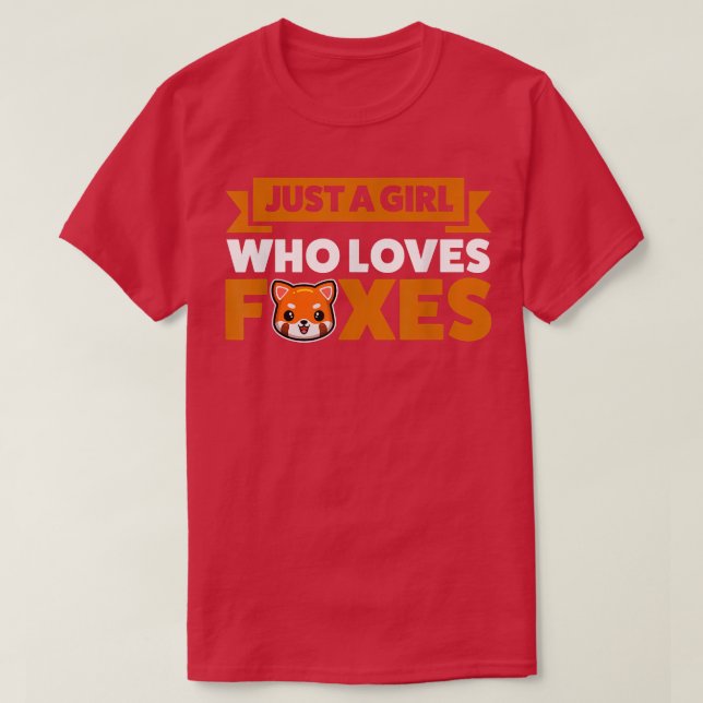 Bara en tjej som kärlek fogar djur t shirt (Design framsida)