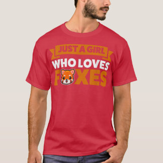 Bara en tjej som kärlek fogar djur t shirt