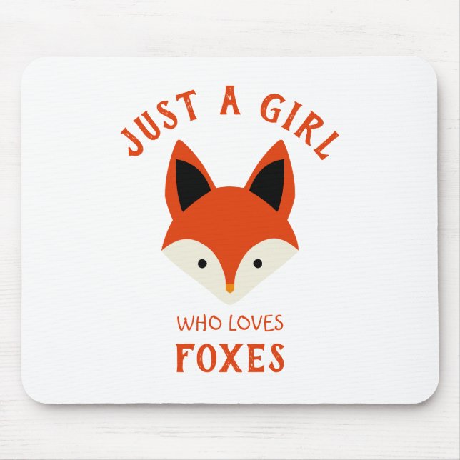 Bara en tjej som kärlek Foxes Musmatta (Framsidan)