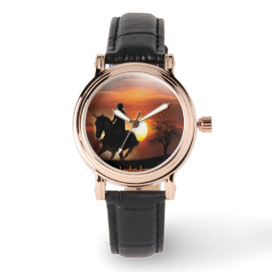 Bara en tjej som kärlek hästar armbandsur