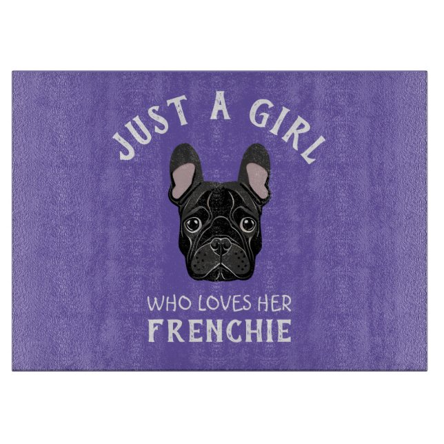 Bara en tjej som kärlek hennes Frenchie (Framsidan)