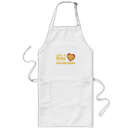 Bara en tjej som kärlek mac och ost långt förkläde