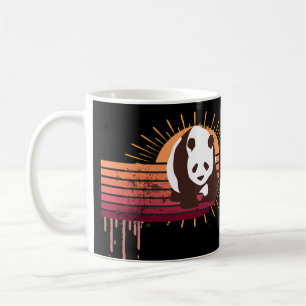 Bara en tjej som kärlek panda kaffemugg