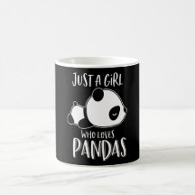 Bara en tjej som Kärlek pandar pandalpanda