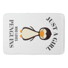 Bara en tjej som kärlek Penguins Badrumsmatta