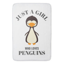 Bara en tjej som kärlek Penguins Badrumsmatta