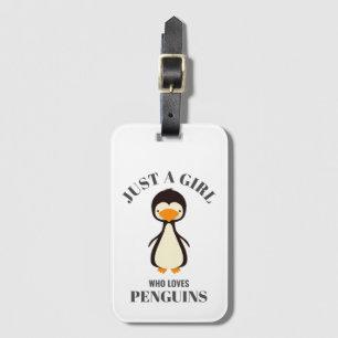 Bara en tjej som kärlek Penguins Bagagebricka