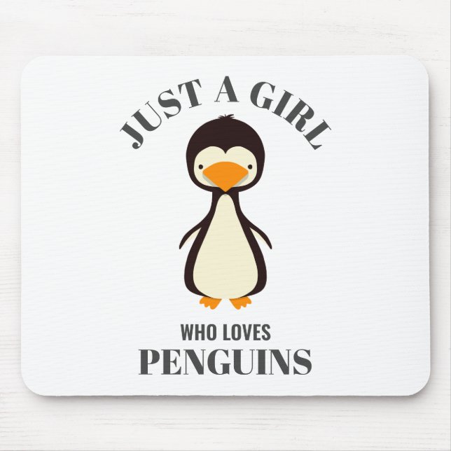 Bara en tjej som kärlek Penguins Musmatta (Framsidan)