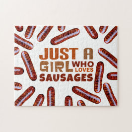 Bara en tjej som kärlek Sausages Pussel