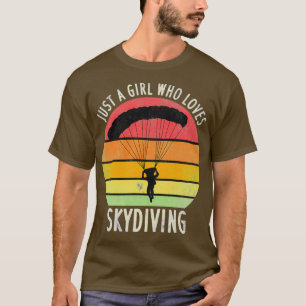 Bara en tjej som kärlek Skydiving 1 T Shirt