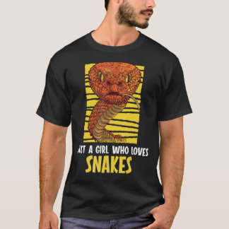 Bara en tjej som kärlek Snakes Snake 1 T Shirt