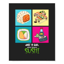 Bara en tjej som kärlek Sushi