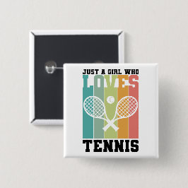 Bara en tjej som kärlek tennis | Tennis Player-pre Knapp