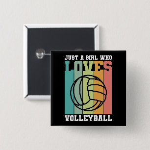 Bara en tjej som kärlek Volleyball Knapp